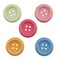Buttons Galore and More Big 'Ol Craft & Sewing Buttons - Botanical - 15 Buttons